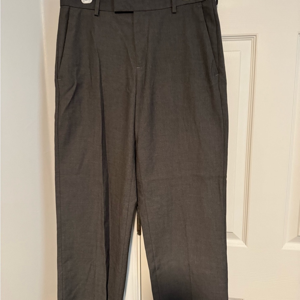 Kenneth Cole Reaction Gray Dress Pants with Pleated Front